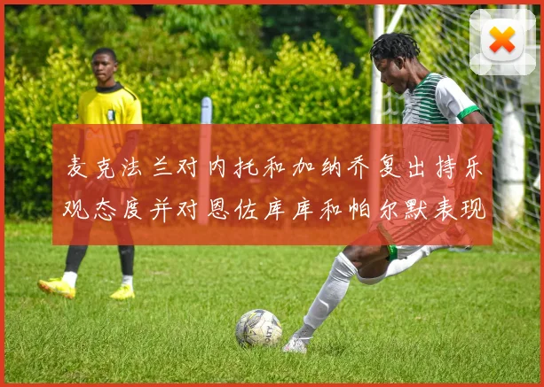 麦克法兰对内托和加纳乔复出持乐观态度并对恩佐库库和帕尔默表现表示满意
